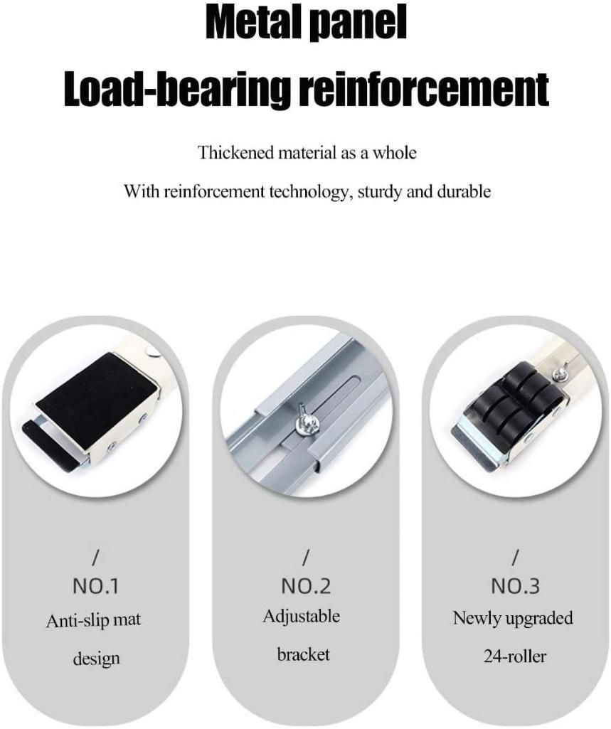 Heavy-Duty Castor Wheels – Furniture Moving & Home Equipment Wheels 2pc