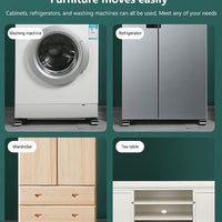 Heavy-Duty Castor Wheels – Furniture Moving & Home Equipment Wheels 2pc