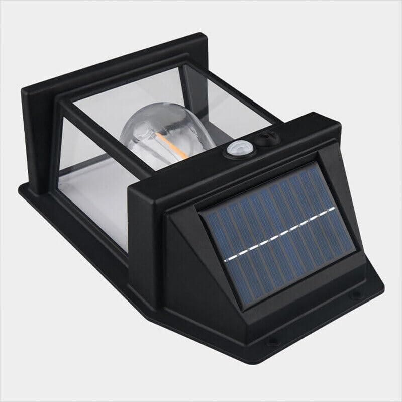 Solar Wall Lights Lamp Outdoor Wireless Dusk To Dawn Porch Lights Fixture