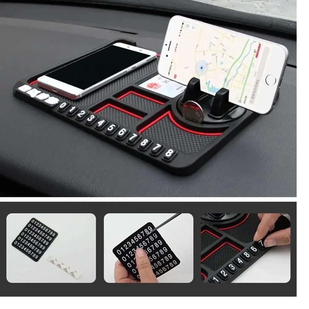 HSR Car Dashboard Silicone Anti-Slip Phone Holder – Secure, Stylish & Smart