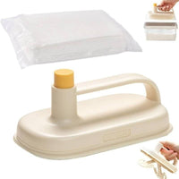 🧽 Disposable Magic Wipes Cleaning Brush with Handle | No-Wash Grease & Oil Stain Cleaner for Kitchen